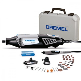 Kit micro retífica com 3 acoplamentos e 36 acessórios - 4000 - Dremel