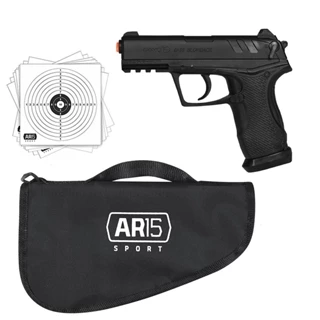 Pistola Co2 Gamo C-15 com Blowback 4.5mm + Capa Acol/ 30cm