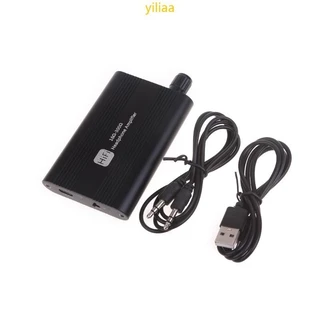Melhor Amplificador Fone Ouvido HiFi 3 5mm AUX Entrada Saída Para Vários Fones Laptops