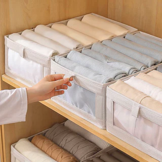 KIT4 Organizador De Guarda-Roupa Dobrável Para Roupas E Calças Grande Dura Alto Qualidade(envio em 8 horas)