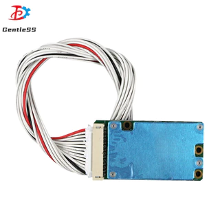 13S 48V PCB BMS Placa De Proteção Carregador De Bateria De Íon-Lítio Módulo De Célula Lipo Com Balança Para Pacote