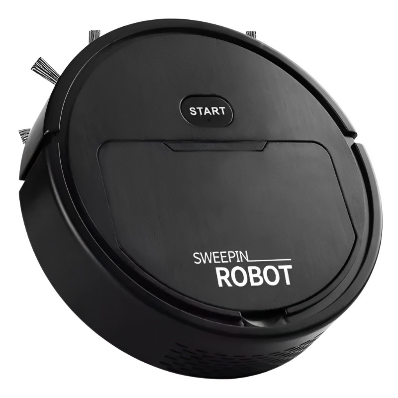 Robô 2 Em 1 Aspira E Passa Pano Recarregável Usb - Aspirador
