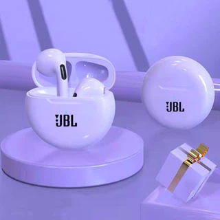 Fone De Ouvido Bluetooth Sem Fio Pro 6 TWS Com Controle De Toque Estéreo Microfone Earbuds Embutidos