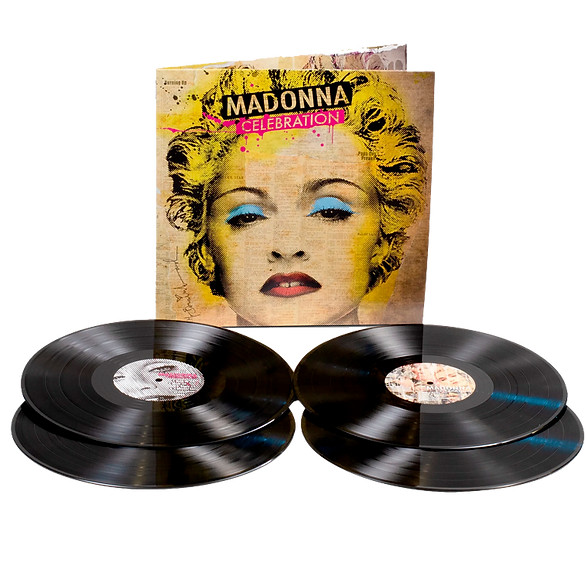 Madonna 4x LP Celebration Vinil Reissue Limitado Shopee Brasil