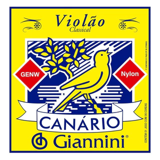 ENCORDOAMENTO GIANNINI VIOLAO GENW NAILON CANARIO (I-1 / 9)