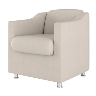 Poltrona Decorativa Para Consultorio Recepção Brunaldi