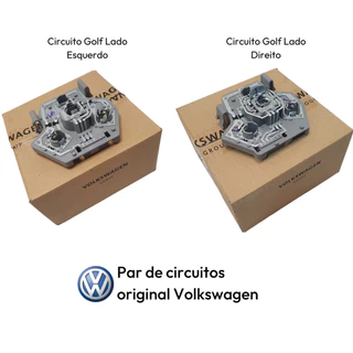 Par Circuito Soquete Lanterna Golf Sportline 2008 a 2014 Original