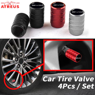 4 Pcs BYD Tampas Da Válvula Do Pneu De Carro Peças De Metal Automotivo Carro Acessórios Para BYD Dolphin Plus Dolphin Mini BYD Seal Yuan Plus Song Plus HAN TANG