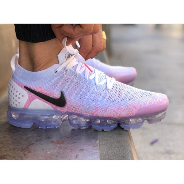 Vapormax rosa e store branco