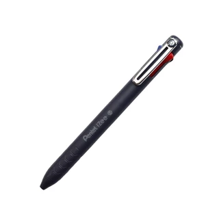 Caneta 4 cores Izee Pentel - Veremelho, Preto, Azul e Verde