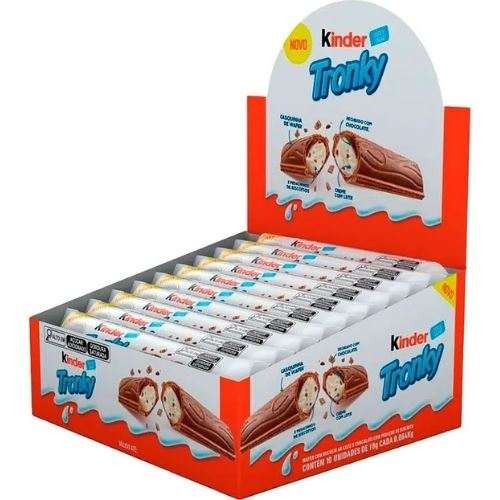 Kinder Tronky Chocolate Wafer C/10 Unidades De 18g