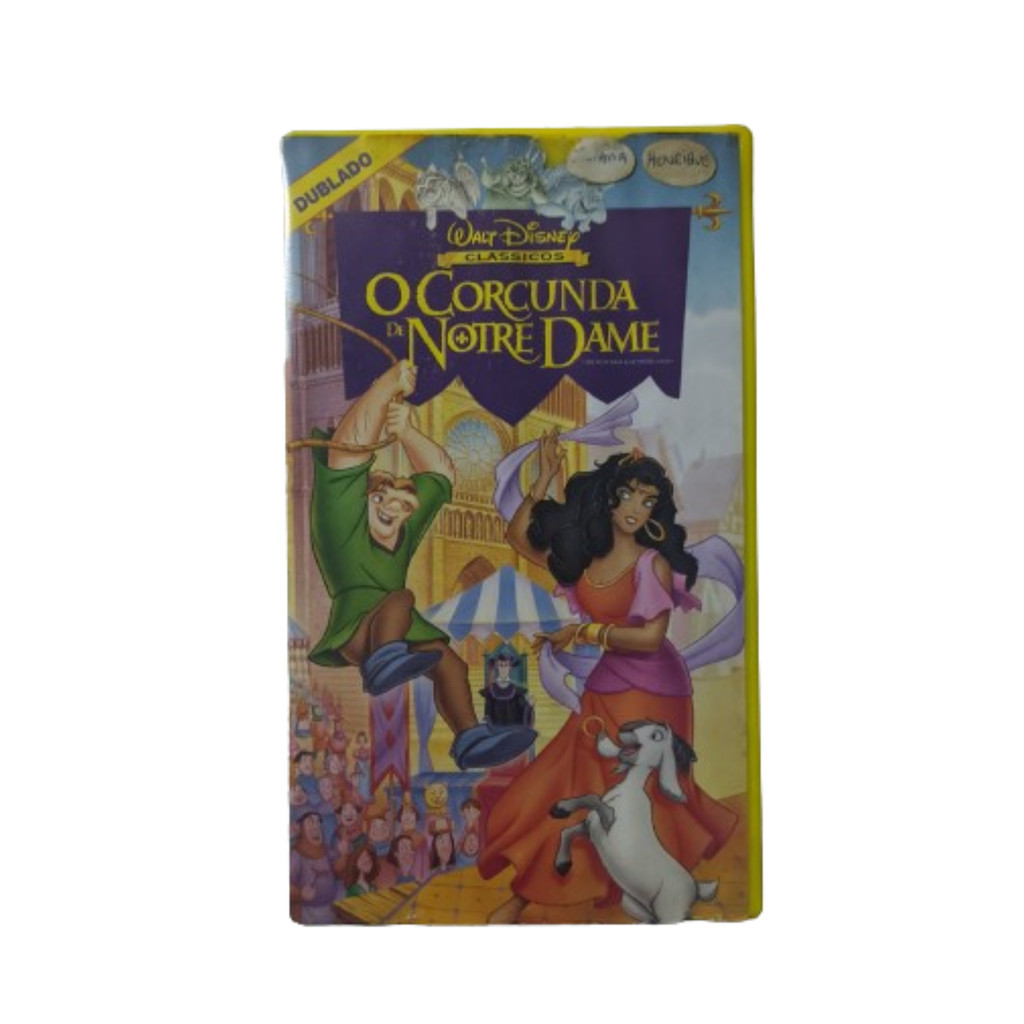 VHS o corcunda de notre dame