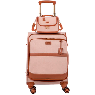 Kit Mala de Viagem Bordo 4 Rodas Frasqueira Royal Sestini em Oferta na Shopee