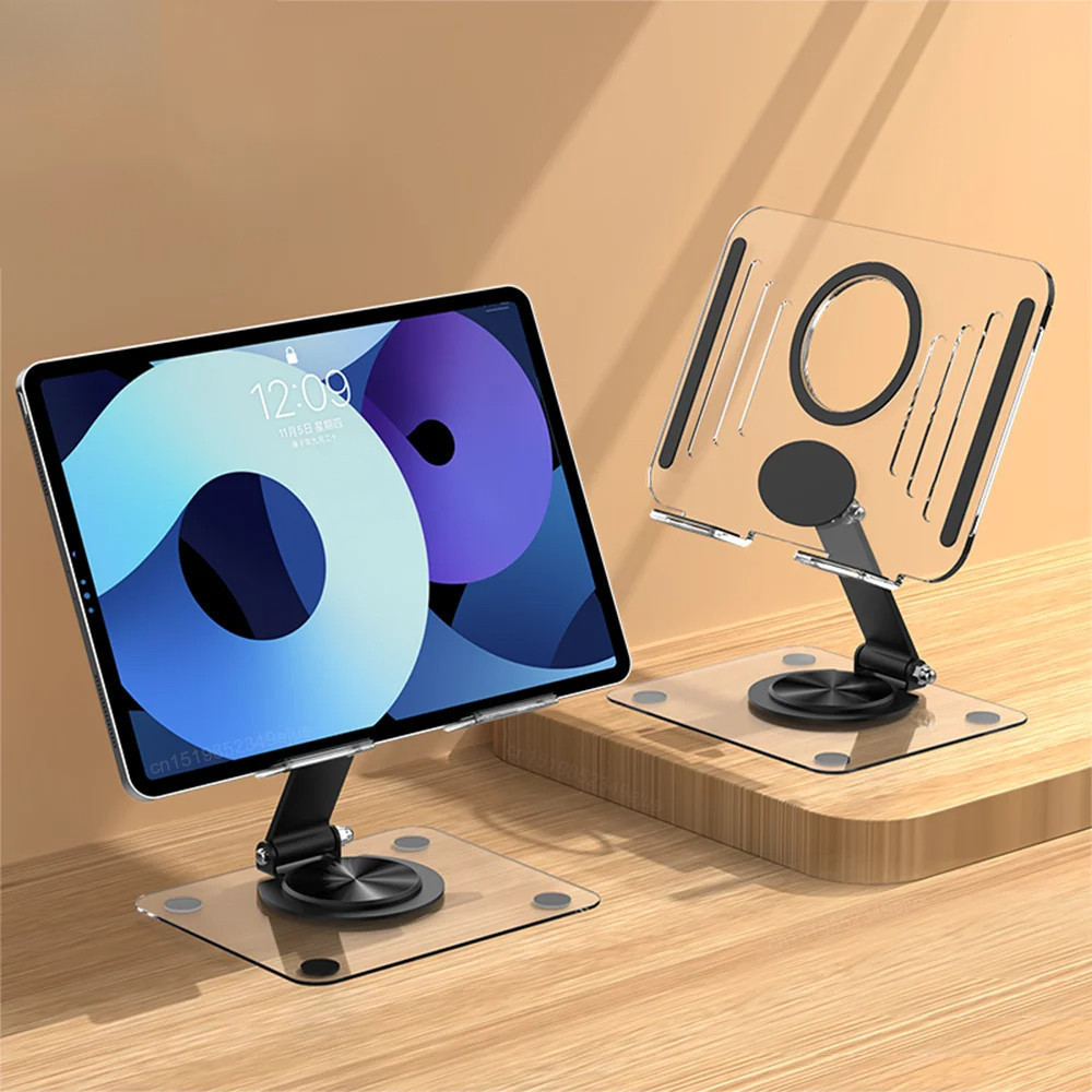 Suporte De Mesa Dobrável Ajustável Acrílico Para Samsung Galaxy Tab S6 Lite S9 fe S8 S7 A8 A9 Plus S9 + S7