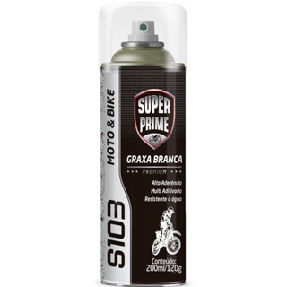 Graxa branca em spray 200 ml - S103 - Super Prime
