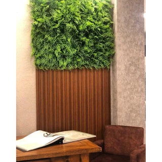 Placa Jardim Vertical Decorativo Planta Textura Realista Alto Relevo Casa Sala Artificial Faixada