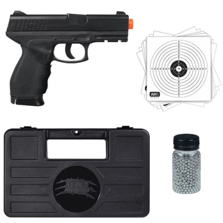 Pistola Airsoft Pressão Co2 Kwc 24/7 4.5mm +kit Protection 5