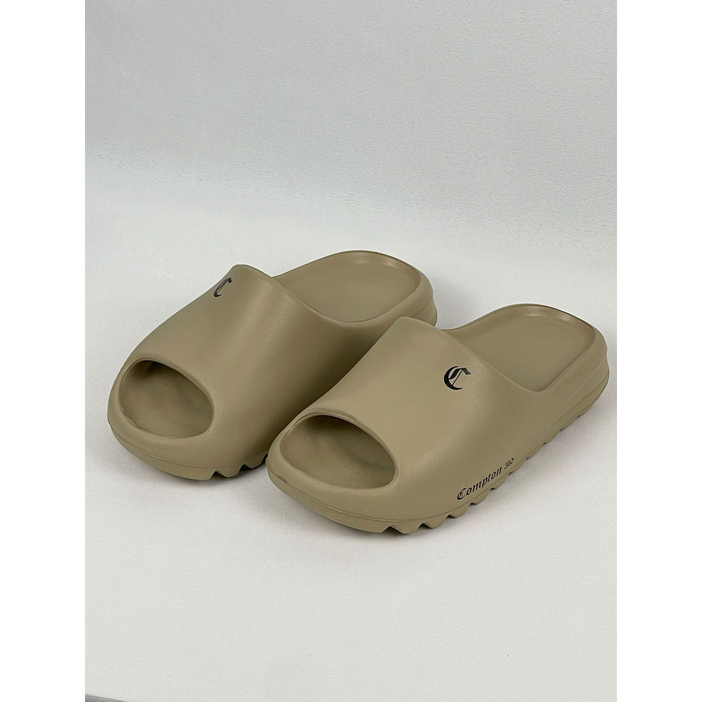 Chinelo Compton Easy Slide Nuvem Retrô - Bege | Shopee Brasil