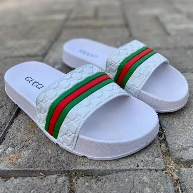 Chinelo Slide Gucci Sandália Lacoste Masculino Feminino Juvenil Tendência Super Desconto Envio Imediato