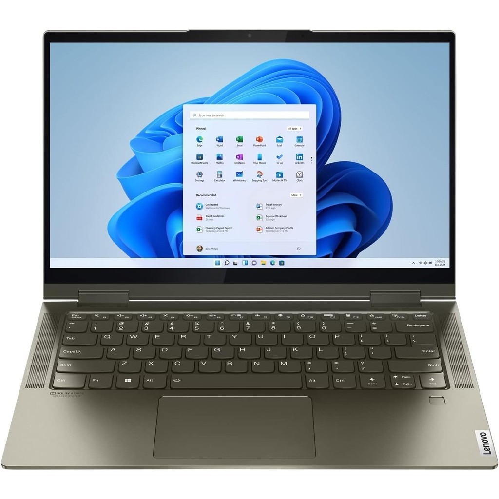SEMI-NOVO DETALHE: Notebook Lenovo Yoga 7i Intel i5 11º