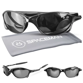 oculos sol masculino juliet mandrake lupa protecao uv + case lente preta moda casual original