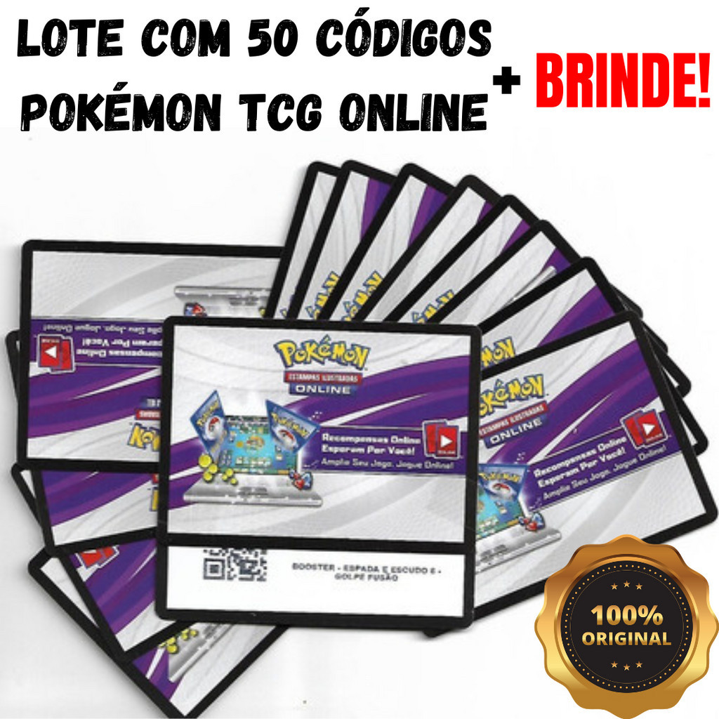 Lote de Código Pokémon TCG Online