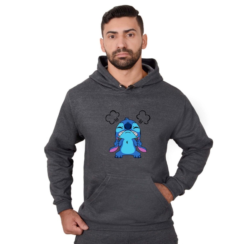 Moletom Feminino E Masculino Filme Personagem Stitch Disney KF | Shopee ...
