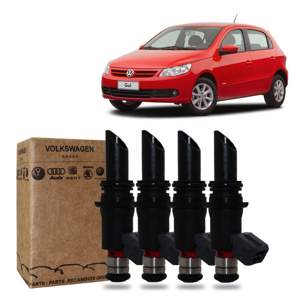 Kit 4 Bico Injetor Do Gol G4 1.0 8v Flex Iwp176 Original | Shopee Brasil