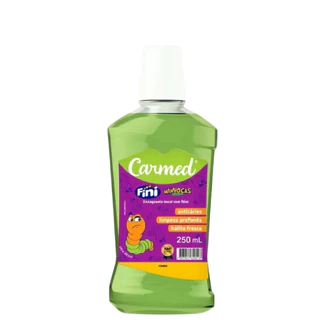 Fini Minhocas Carmed Enxaguante Bucal 250ml – Cimed em Oferta na Shopee