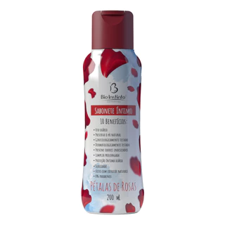 Sabonete Líquido Íntimo 10 Beneficios Pétalas de Rosas 200ml - Bio Instinto em Oferta na Shopee