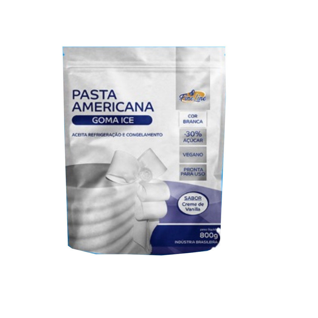Pasta Americana Goma Ice 800g un Fine Line