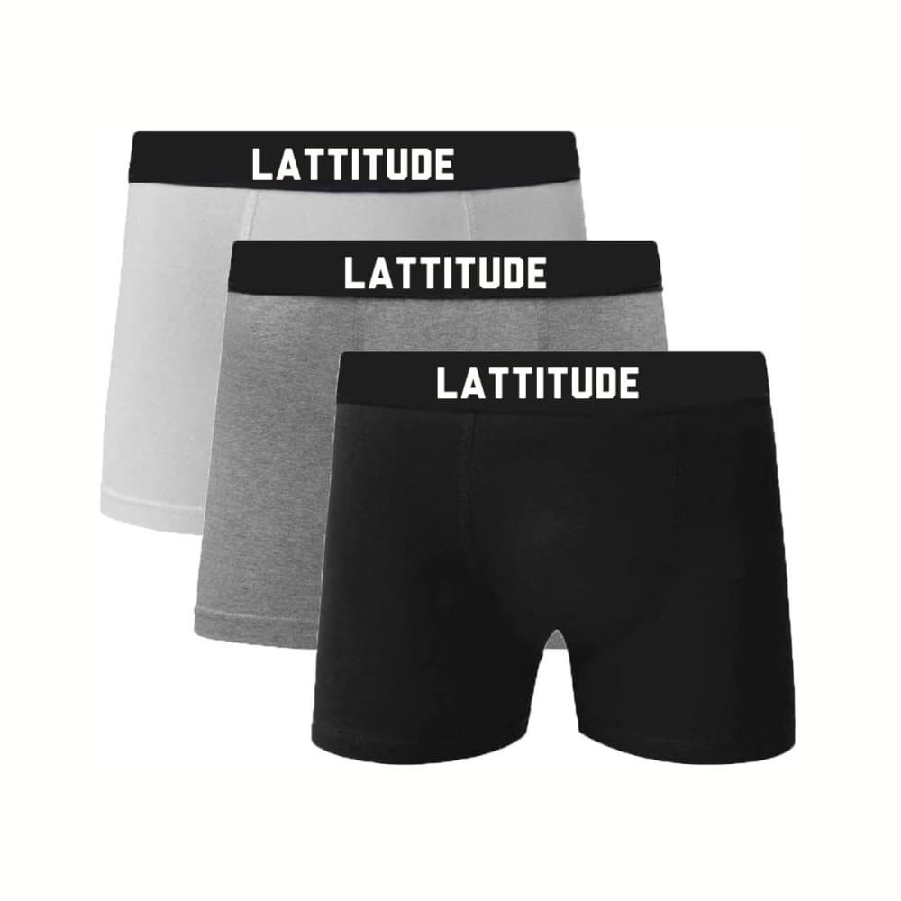 Kit 10 Cuecas Boxer de Algodão Masculinas Adulto Lattitude