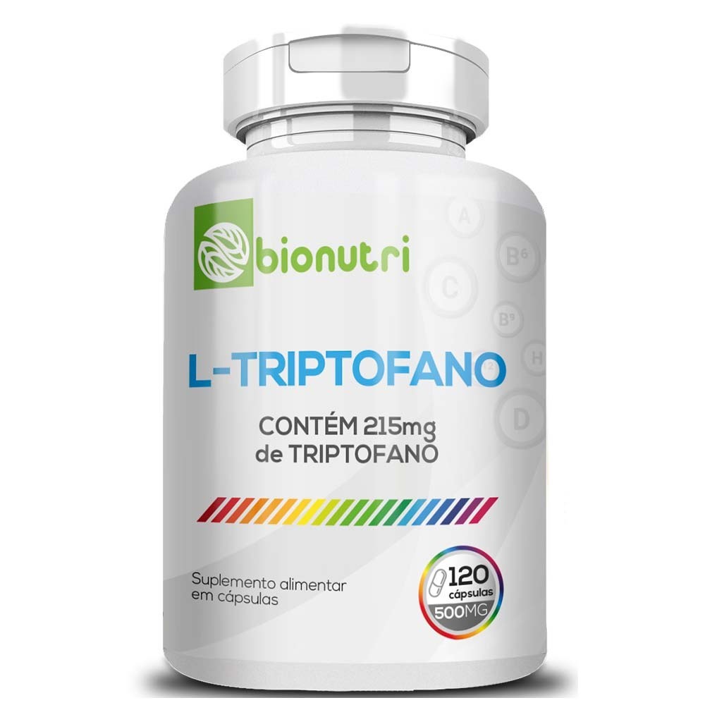L-Triptofano 120 Caps 500 Mg