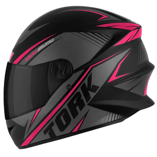 Capacete Pro Tork Fechado R8 Viseira Fumê Moto Feminino Masculino Viagem