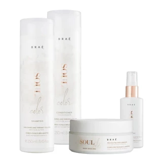 Kit BRAÉ Soul Color Treatment (4 Produtos)