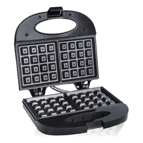 Sanduicheira Waffle 750w maquida de waffle antiaderente Não Gruda