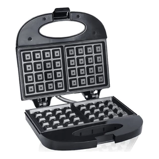 Sanduicheira Waffle 750w maquida de waffle antiaderente Não Gruda