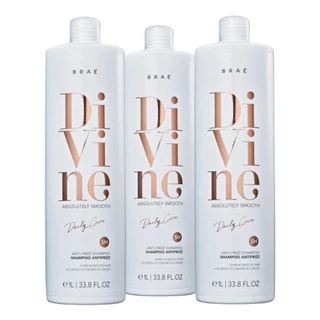 Kit Braé Divine 2x Shampoo 1L, Condicionador 1L (3 produtos)