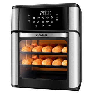 Fritadeira Elétrica Forno Oven 12L Mondial AFO-12L-BI 220V