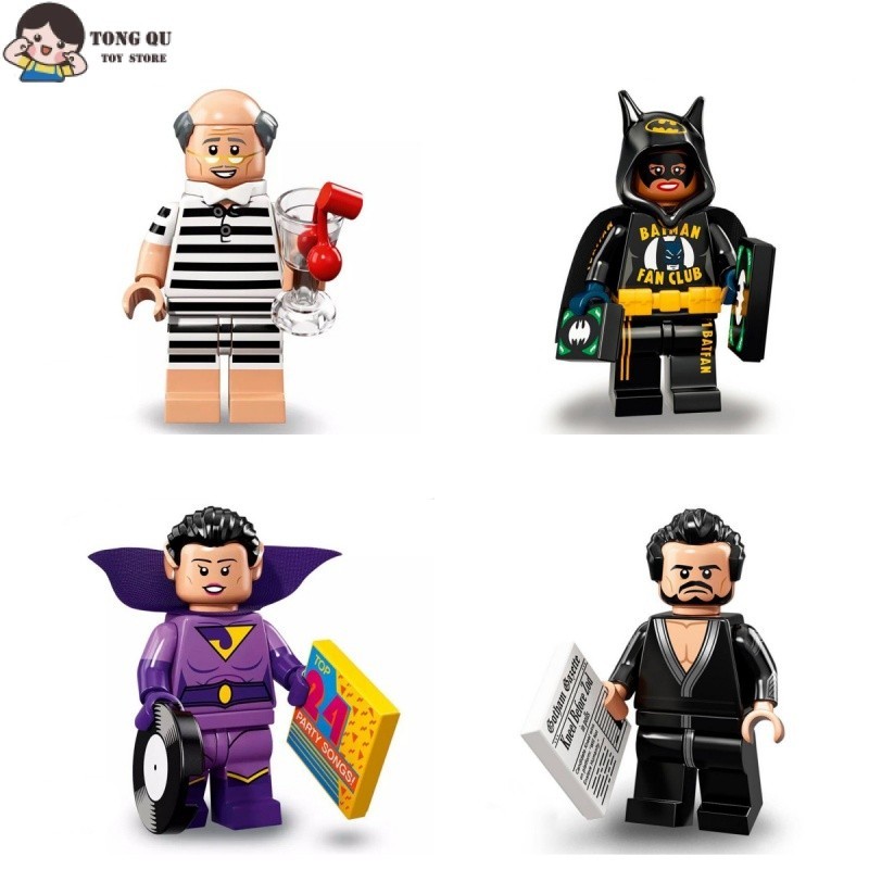 Minifiguras Superhero Minifiguras Minifiguras Alfred Building Block Doll Collection Modelo Brinquedo de aniversário