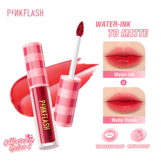 PINKFLASH Batom Líquido Para Os Lábios Água Tinta À Prova D