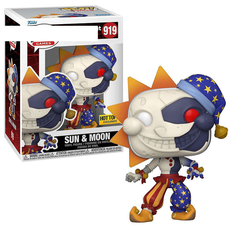 Funko Pop Five Nights At Freddy's 919 FNAF Ação Sol E Lua Figura Modelo De Brinquedos