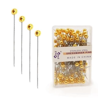 Alfinetes de cabeça - Dourado - cx 100un - UT.1018