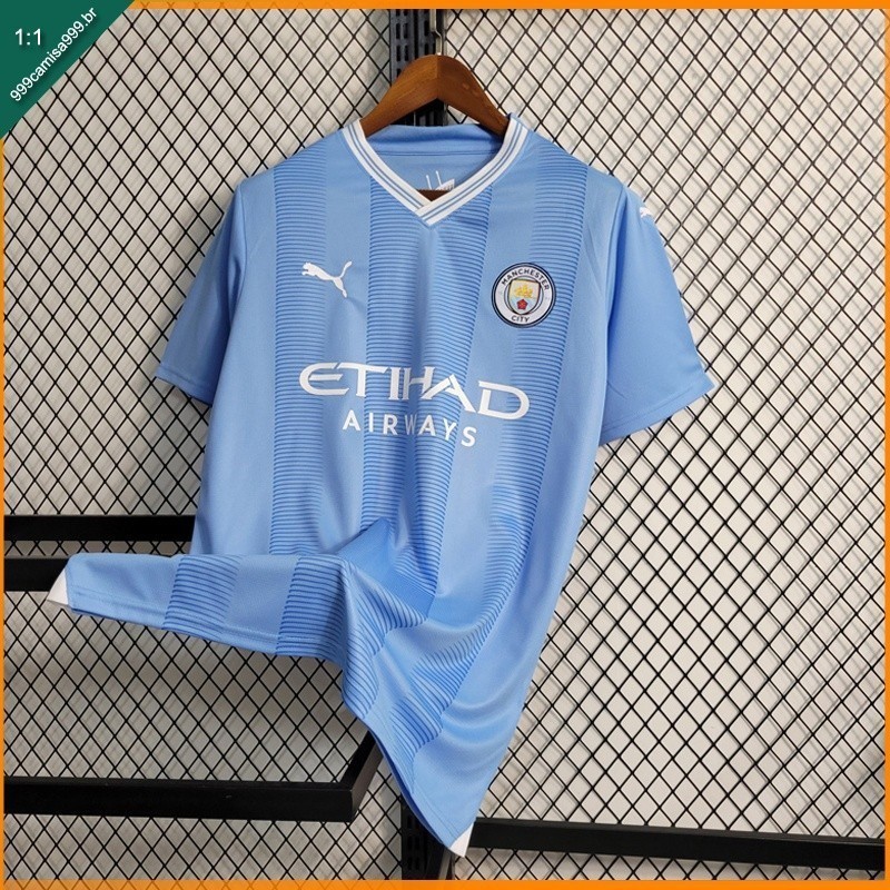 P-4GG Men's 2023-24 Casa Camisa de Futebol BJG5 Manchester city jersey uniforme de futebol 