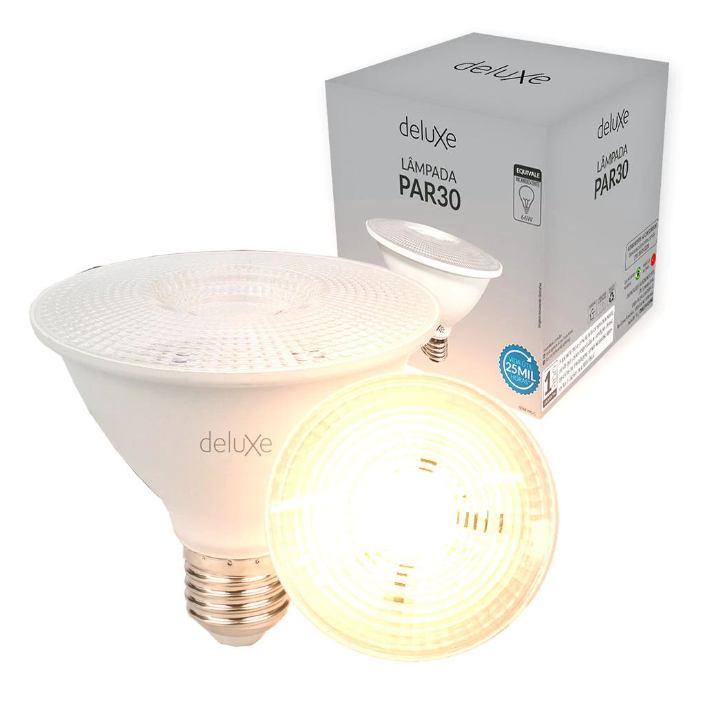 Lampada Led Par30 11w 3000k E27 110v/220v Mg Deluxe By Avant