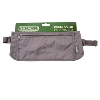 Porta Dólar Simples Cinza