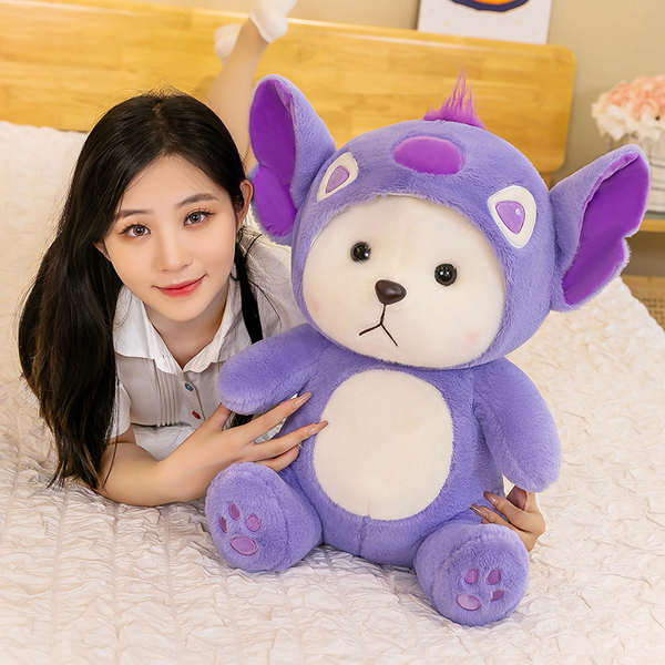 stitch pelúcia ursinho stitch urso de pelúcia stitch Transformação urso ...