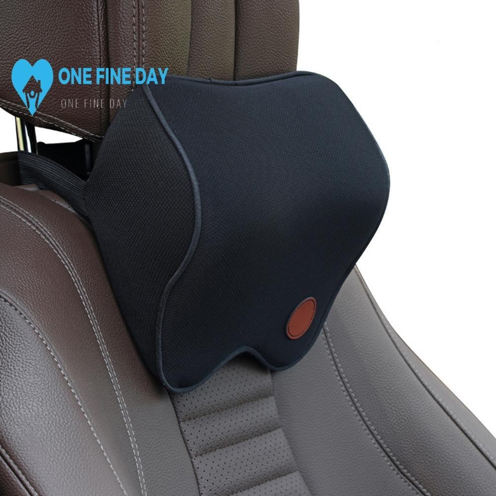 Travesseiro De Carro Assento Encosto De Cabeça Travesseiros De Pescoço Cheios Almofada De Fibra Acessórios Automotivos B2W6