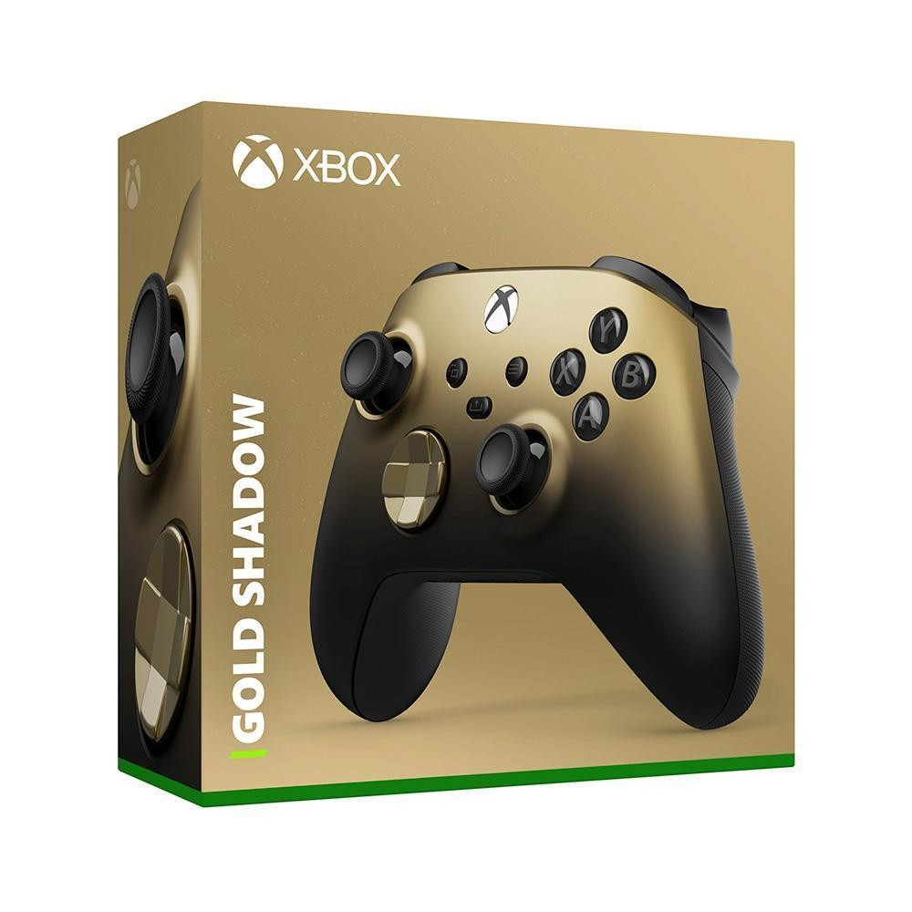 Controle Xbox Series X/S Gold Shadow sem fio - Microsoft
