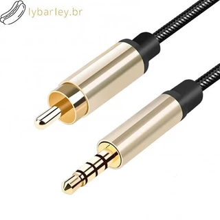 100 % Real ! 2024novo , Cabo De Áudio Vídeo Coaxial Digital Hdtv Stereo Spdif Rca Para Amplificador De Tv Macho De 3,5mm